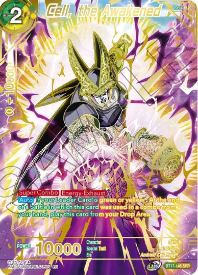 Cell, the Awakened (SPR) (BT17-146) [Ultimate Squad] | Black Swamp Games