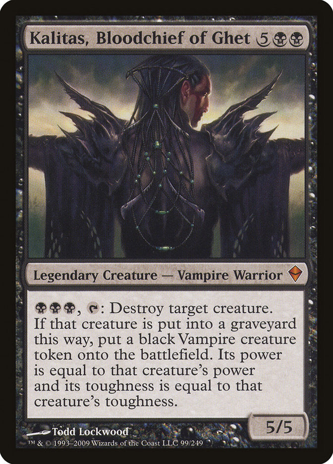 Kalitas, Bloodchief of Ghet [Zendikar] | Black Swamp Games