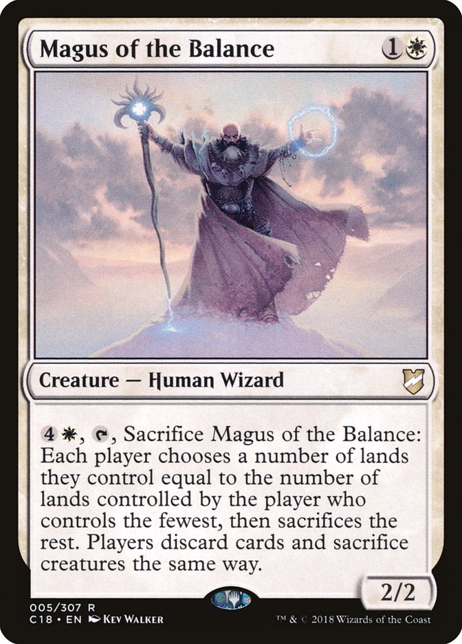 Magus of the Balance [Commander 2018] | Black Swamp Games
