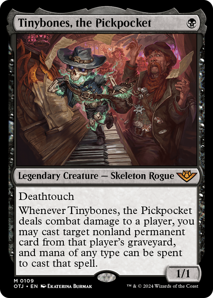 Tinybones, the Pickpocket [Outlaws of Thunder Junction] | Black Swamp Games