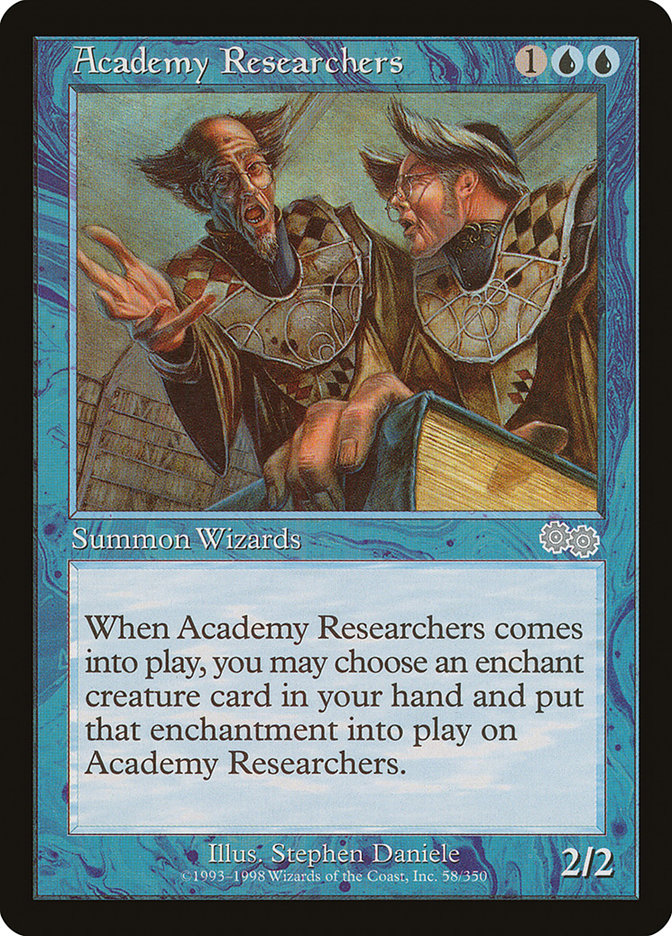 Academy Researchers [Urza's Saga] | Black Swamp Games