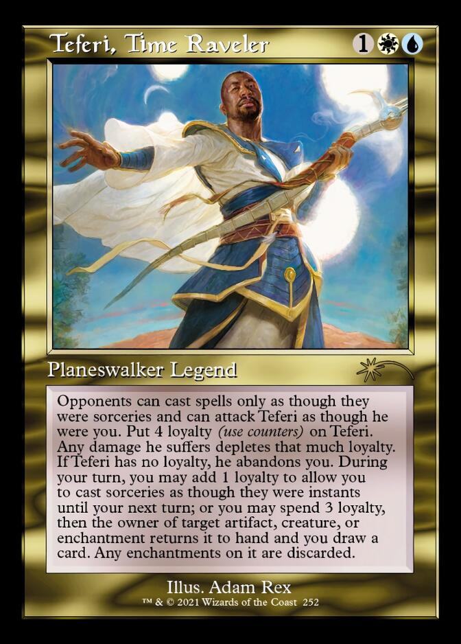 Teferi, Time Raveler (Retro) [Secret Lair Drop Series] | Black Swamp Games