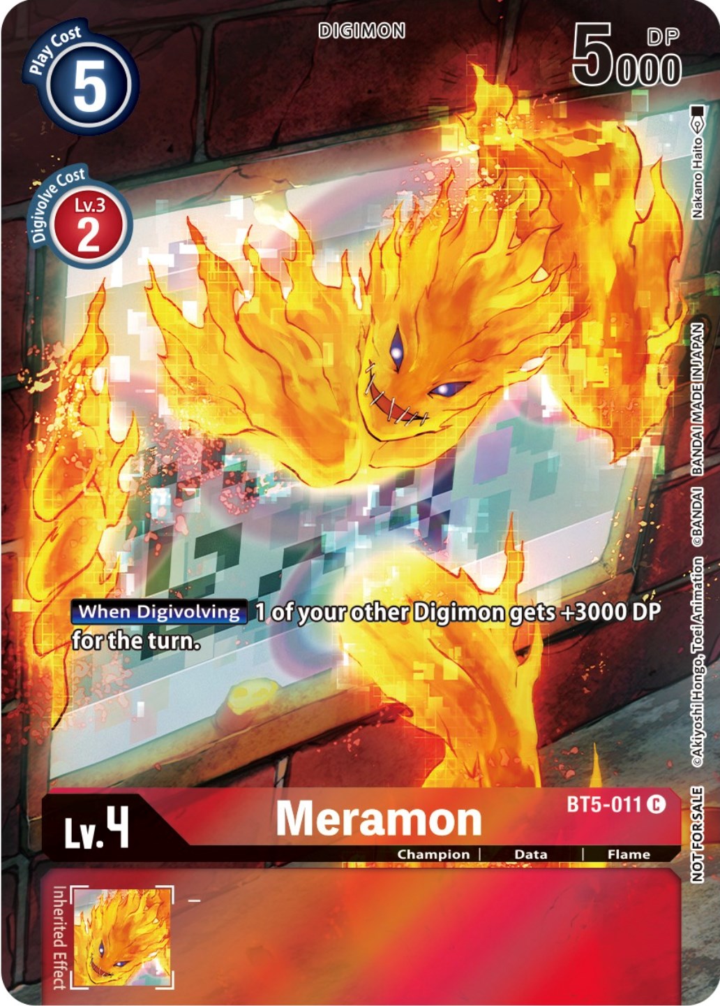 Meramon [BT5-011] (25th Special Memorial Pack) [Battle of Omni Promos] | Black Swamp Games