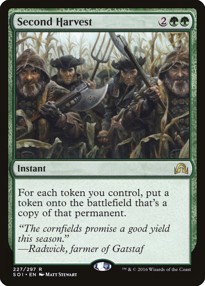 Second Harvest [Shadows over Innistrad] | Black Swamp Games