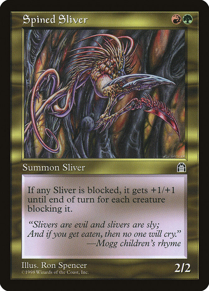 Spined Sliver [Stronghold] | Black Swamp Games
