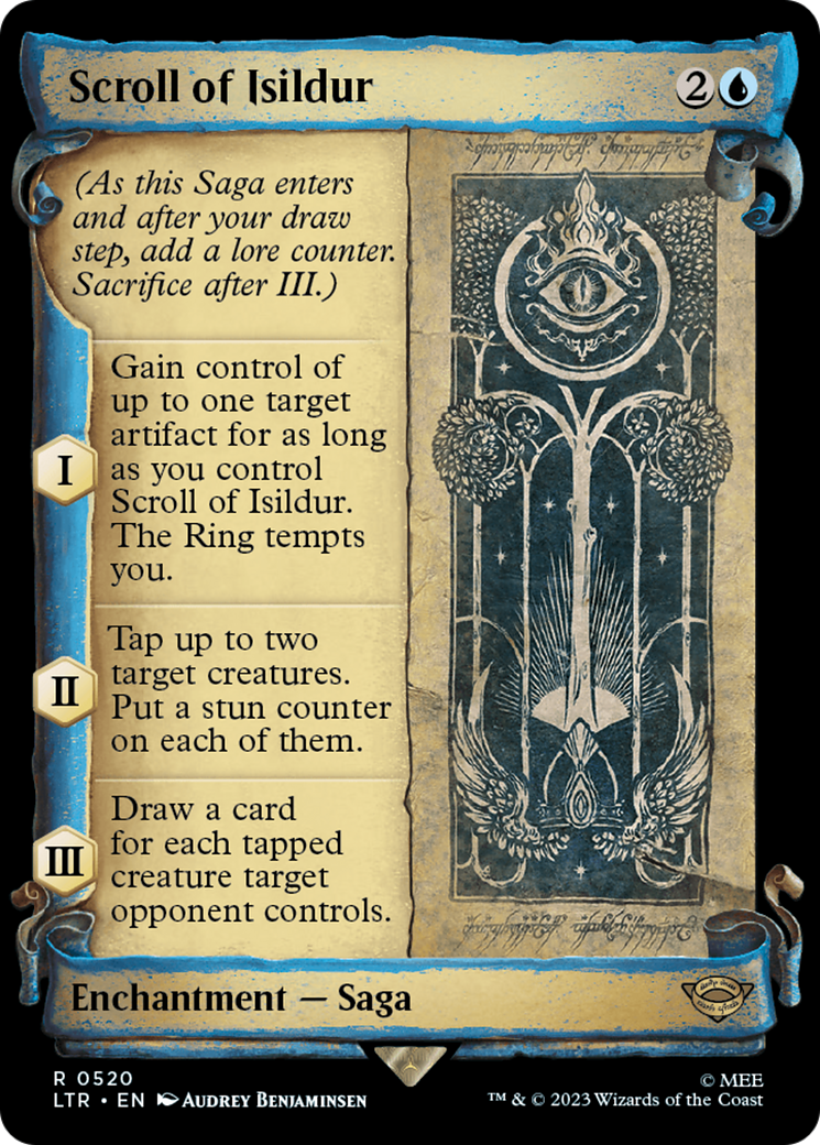 Scroll of Isildur [The Lord of the Rings: Tales of Middle-Earth Showcase Scrolls] | Black Swamp Games