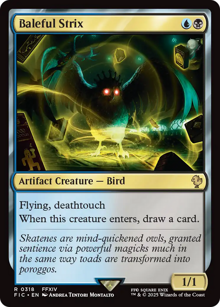 Baleful Strix [FINAL FANTASY Commander] | Black Swamp Games