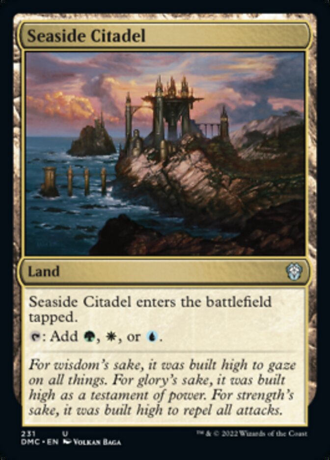 Seaside Citadel [Dominaria United Commander] | Black Swamp Games
