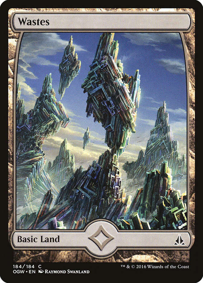 Wastes (184) (Full Art) [Oath of the Gatewatch] | Black Swamp Games