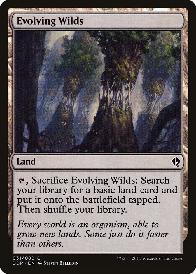 Evolving Wilds [Duel Decks: Zendikar vs. Eldrazi] | Black Swamp Games
