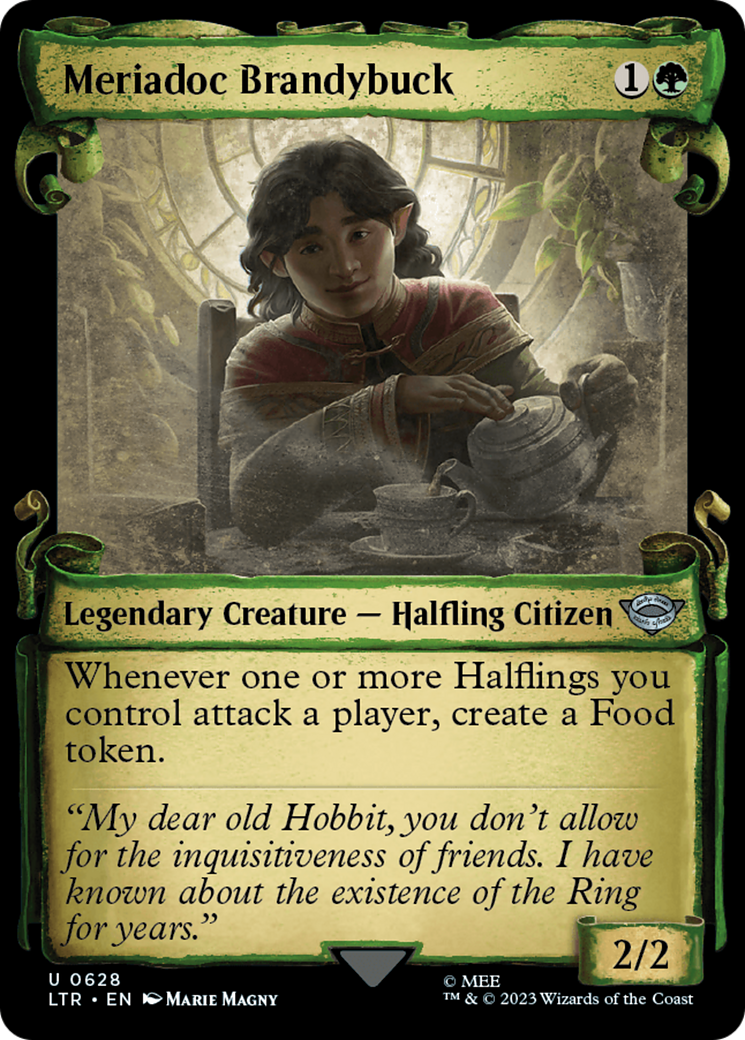 Meriadoc Brandybuck [The Lord of the Rings: Tales of Middle-Earth Showcase Scrolls] | Black Swamp Games