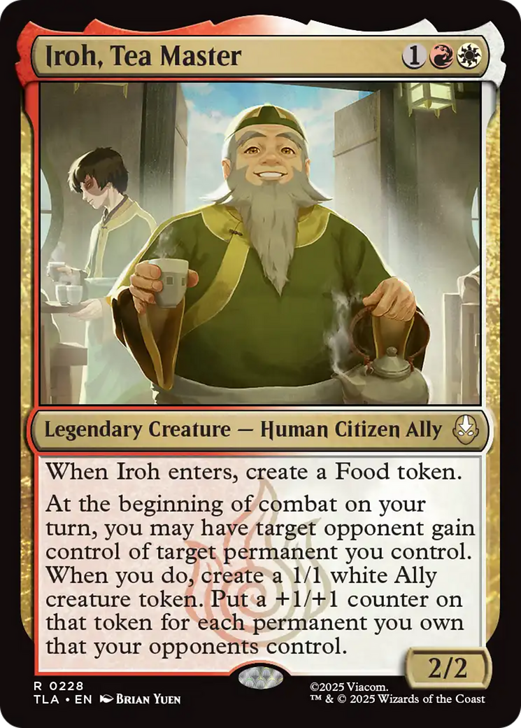 Iroh, Tea Master [Avatar: The Last Airbender] | Black Swamp Games