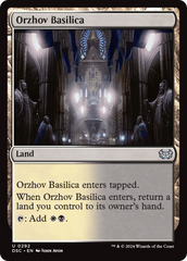 Orzhov Basilica [Duskmourn: House of Horror Commander] | Black Swamp Games