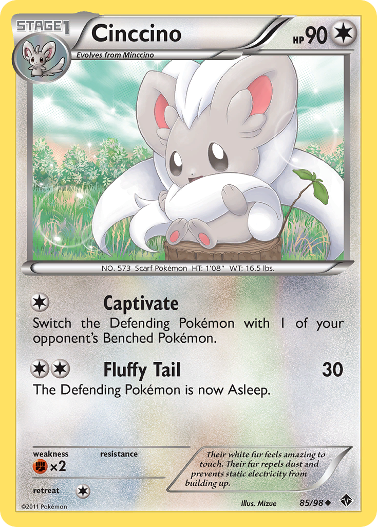 Cinccino (85/98) [Black & White: Emerging Powers] | Black Swamp Games