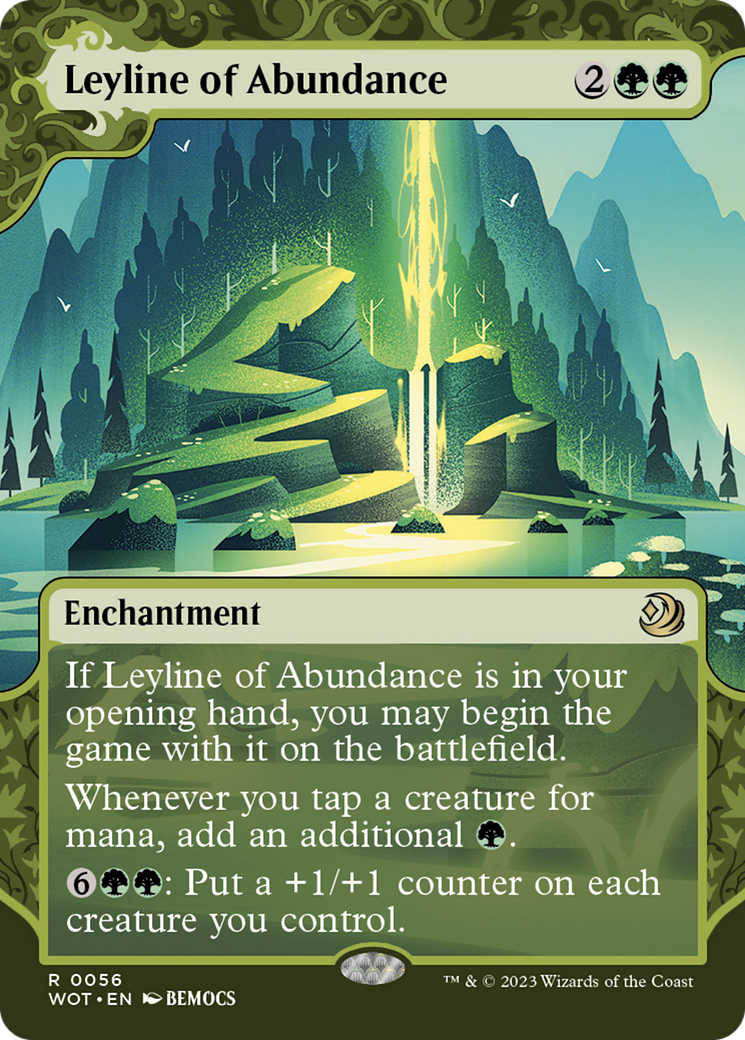 Leyline of Abundance [Wilds of Eldraine: Enchanting Tales] | Black Swamp Games