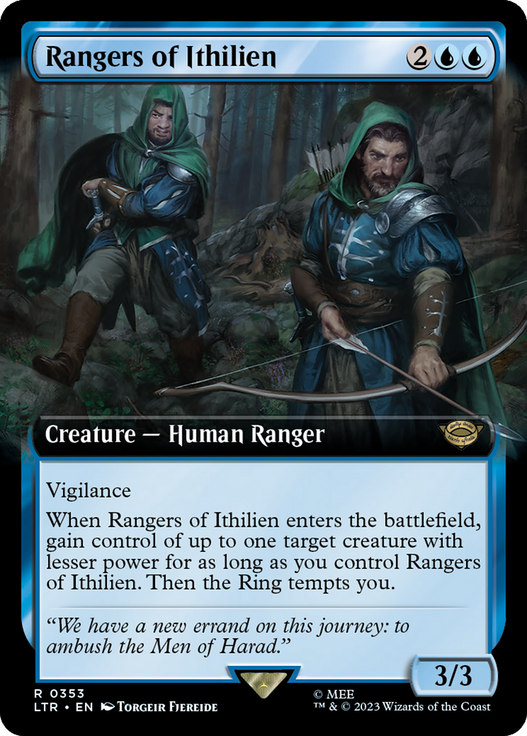 Rangers of Ithilien (Extended Art) [The Lord of the Rings: Tales of Middle-Earth] | Black Swamp Games