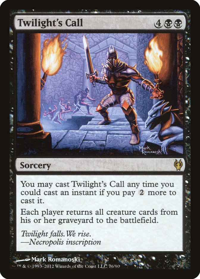 Twilight's Call [Duel Decks: Izzet vs. Golgari] | Black Swamp Games