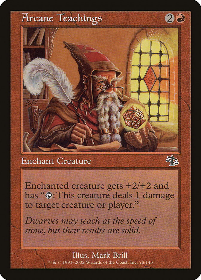 Arcane Teachings [Judgment] | Black Swamp Games
