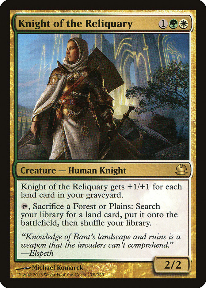 Knight of the Reliquary [Modern Masters] | Black Swamp Games