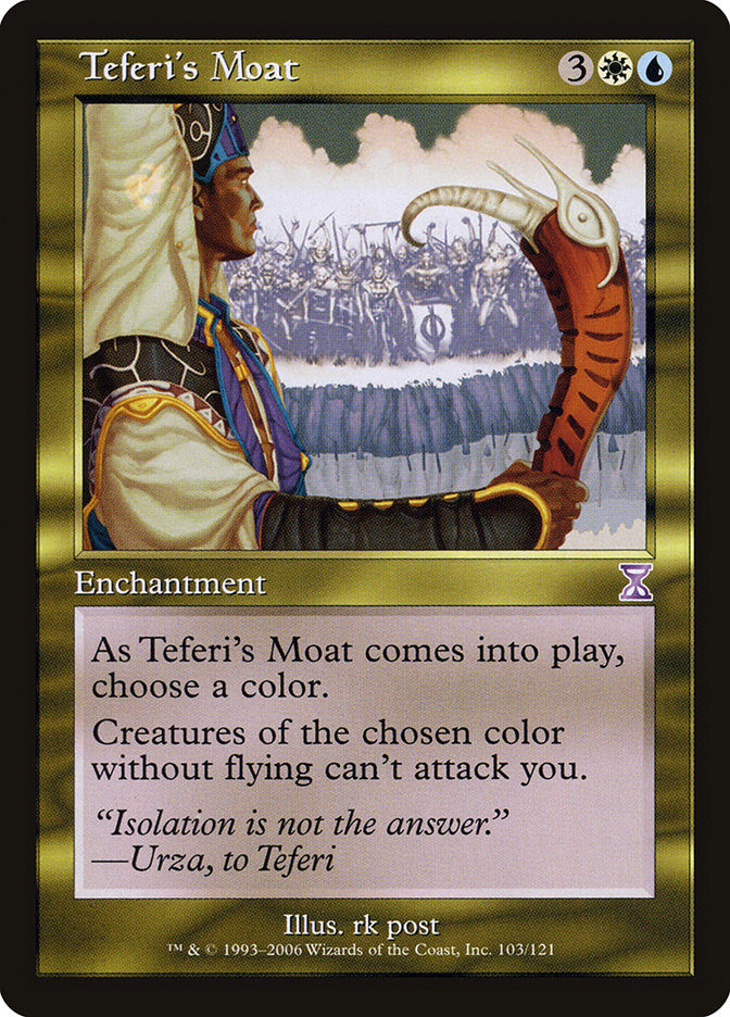 Teferi's Moat [Time Spiral Timeshifted] | Black Swamp Games