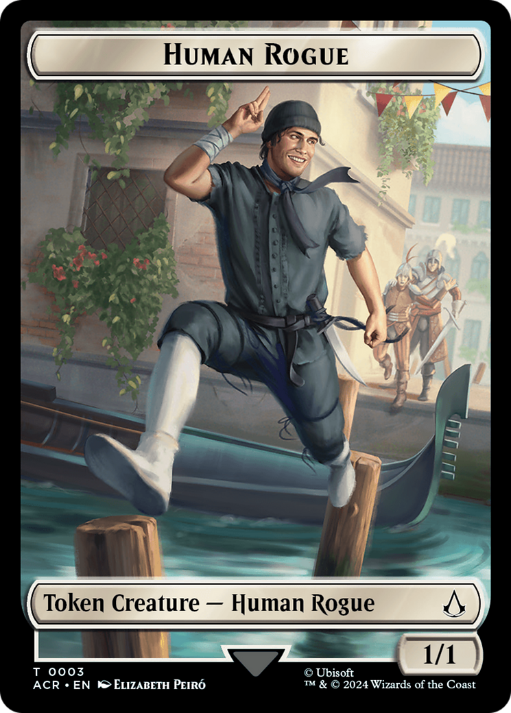 Human Rogue Token [Assassin's Creed Tokens] | Black Swamp Games