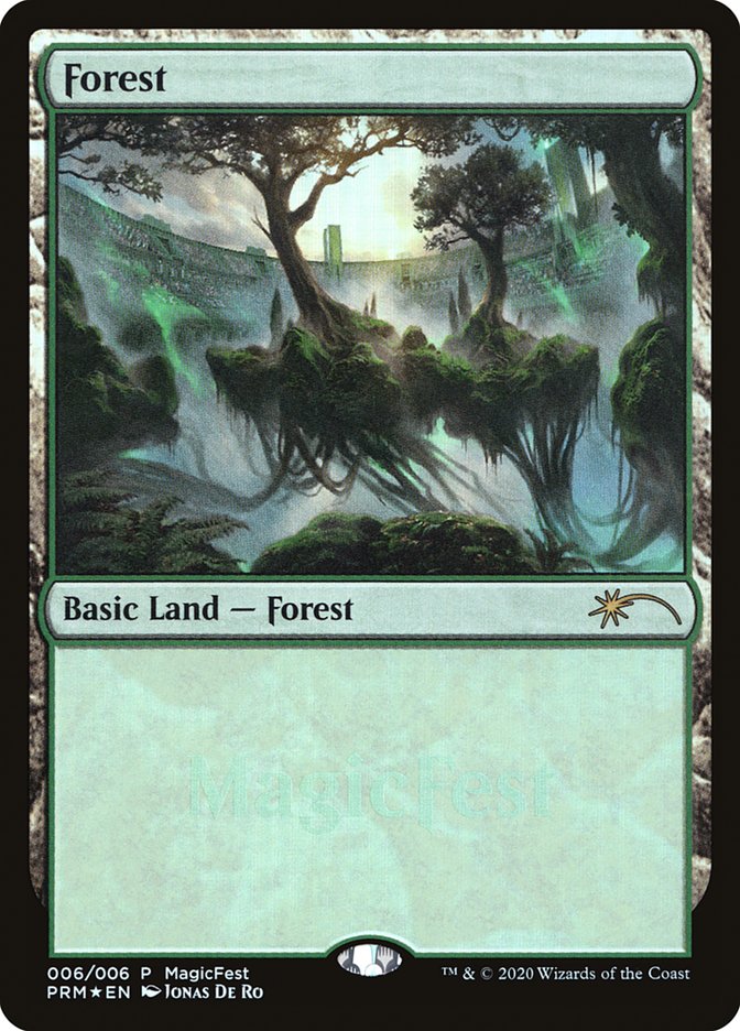 Forest (6) [MagicFest 2020] | Black Swamp Games