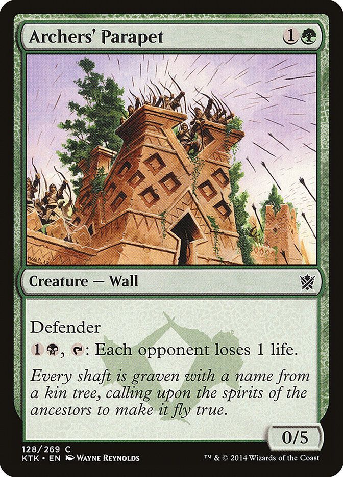 Archers' Parapet [Khans of Tarkir] | Black Swamp Games