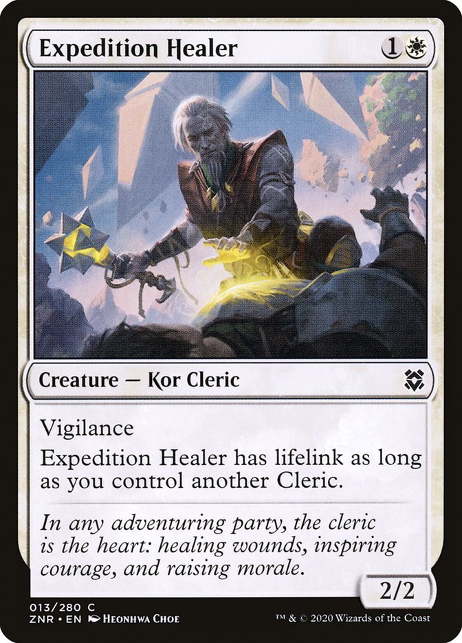 Expedition Healer [Zendikar Rising] | Black Swamp Games