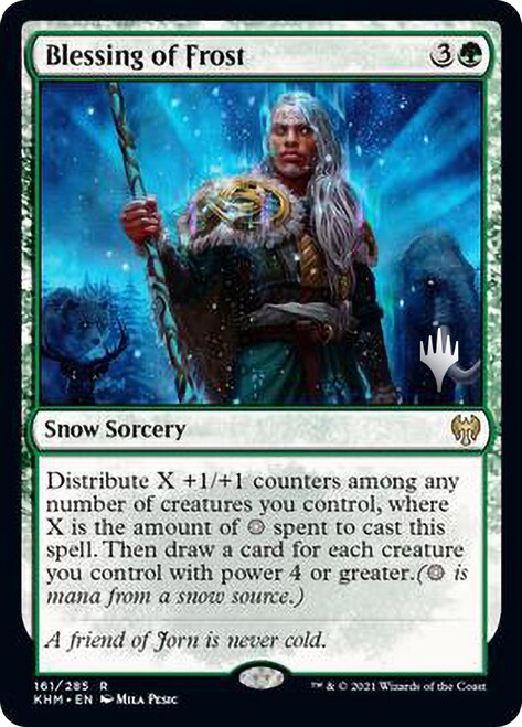 Blessing of Frost (Promo Pack) [Kaldheim Promos] | Black Swamp Games