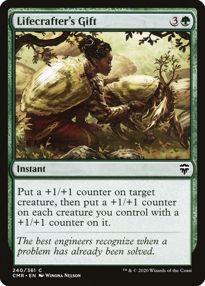 Lifecrafter's Gift [Commander Legends] | Black Swamp Games