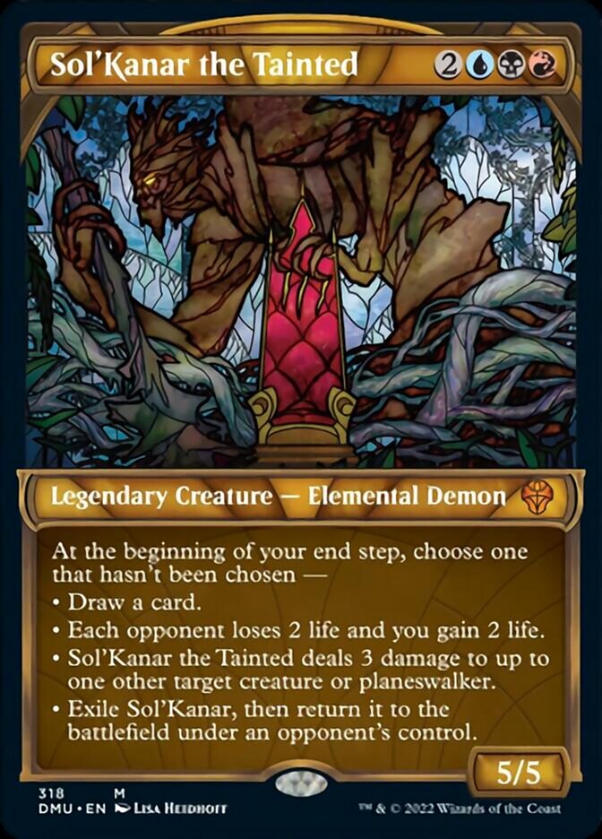 Sol'Kanar the Tainted (Showcase) [Dominaria United] | Black Swamp Games