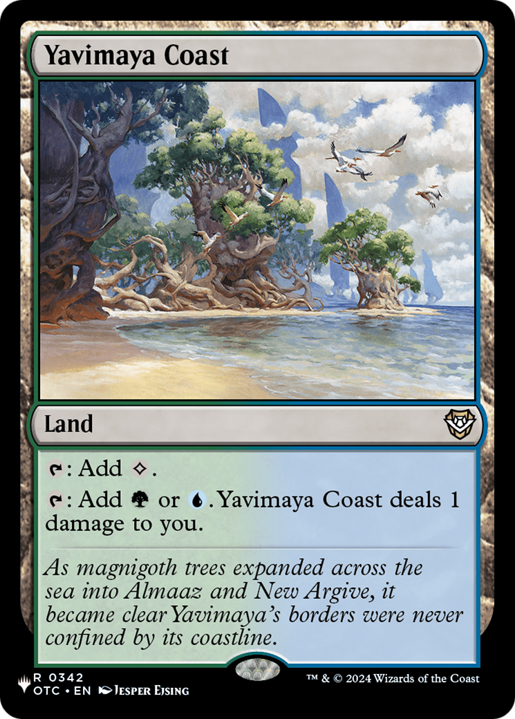 Yavimaya Coast (OTC) [The List] | Black Swamp Games