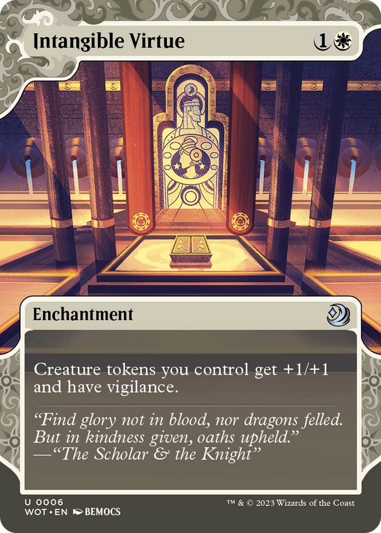 Intangible Virtue [Wilds of Eldraine: Enchanting Tales] | Black Swamp Games