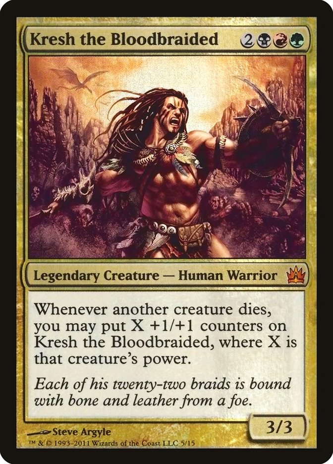 Kresh the Bloodbraided [From the Vault: Legends] | Black Swamp Games