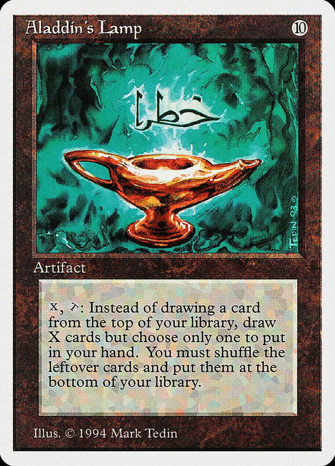 Aladdin's Lamp [Summer Magic / Edgar] | Black Swamp Games