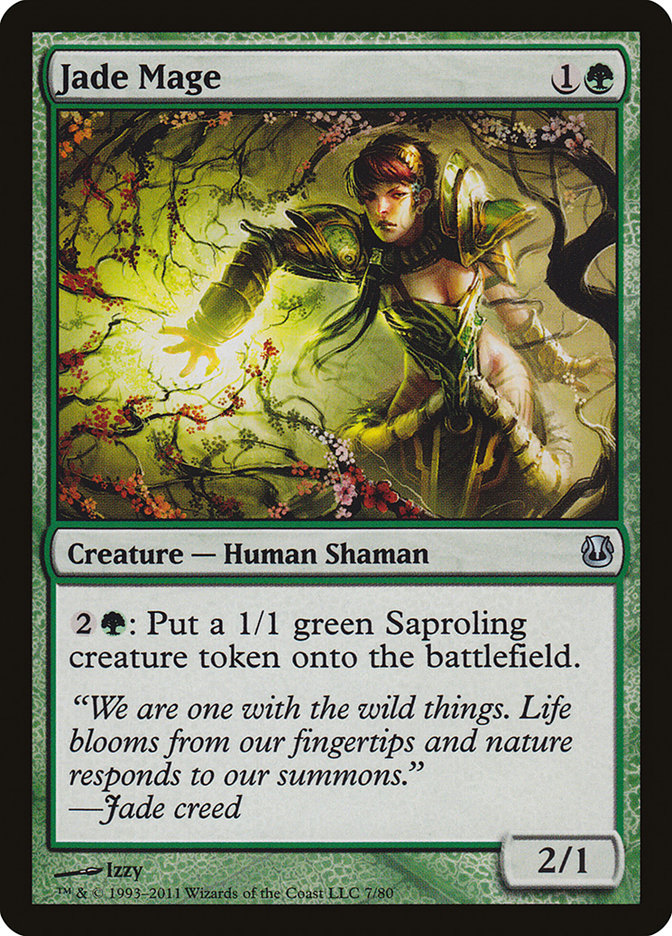 Jade Mage [Duel Decks: Ajani vs. Nicol Bolas] | Black Swamp Games