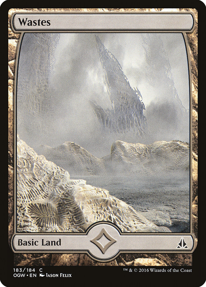 Wastes (183) (Full Art) [Oath of the Gatewatch] | Black Swamp Games