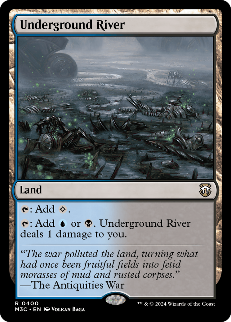 Underground River (Ripple Foil) [Modern Horizons 3 Commander] | Black Swamp Games