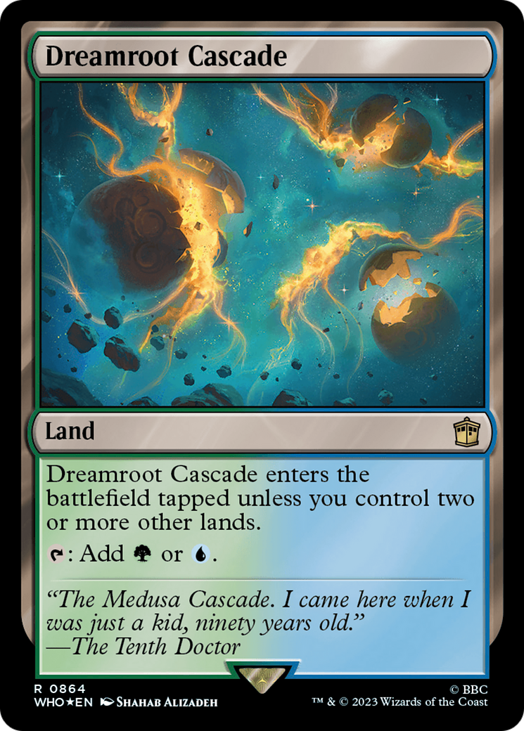 Dreamroot Cascade (Surge Foil) [Doctor Who] | Black Swamp Games
