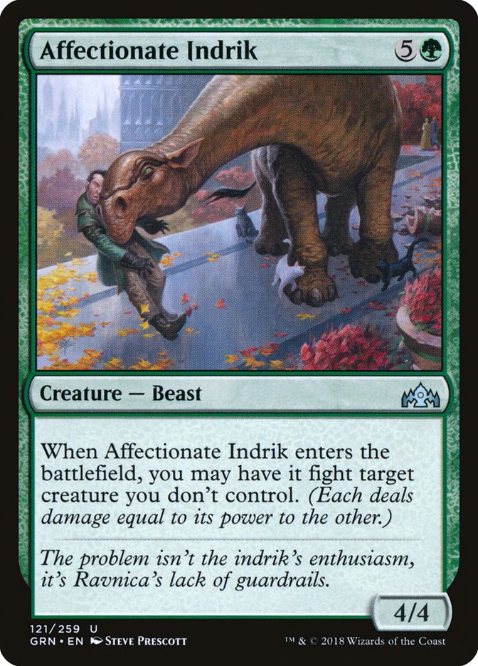 Affectionate Indrik [Guilds of Ravnica] | Black Swamp Games