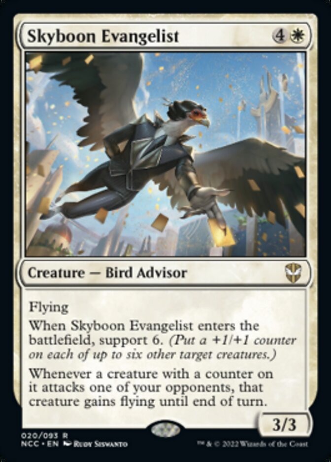 Skyboon Evangelist [Streets of New Capenna Commander] | Black Swamp Games