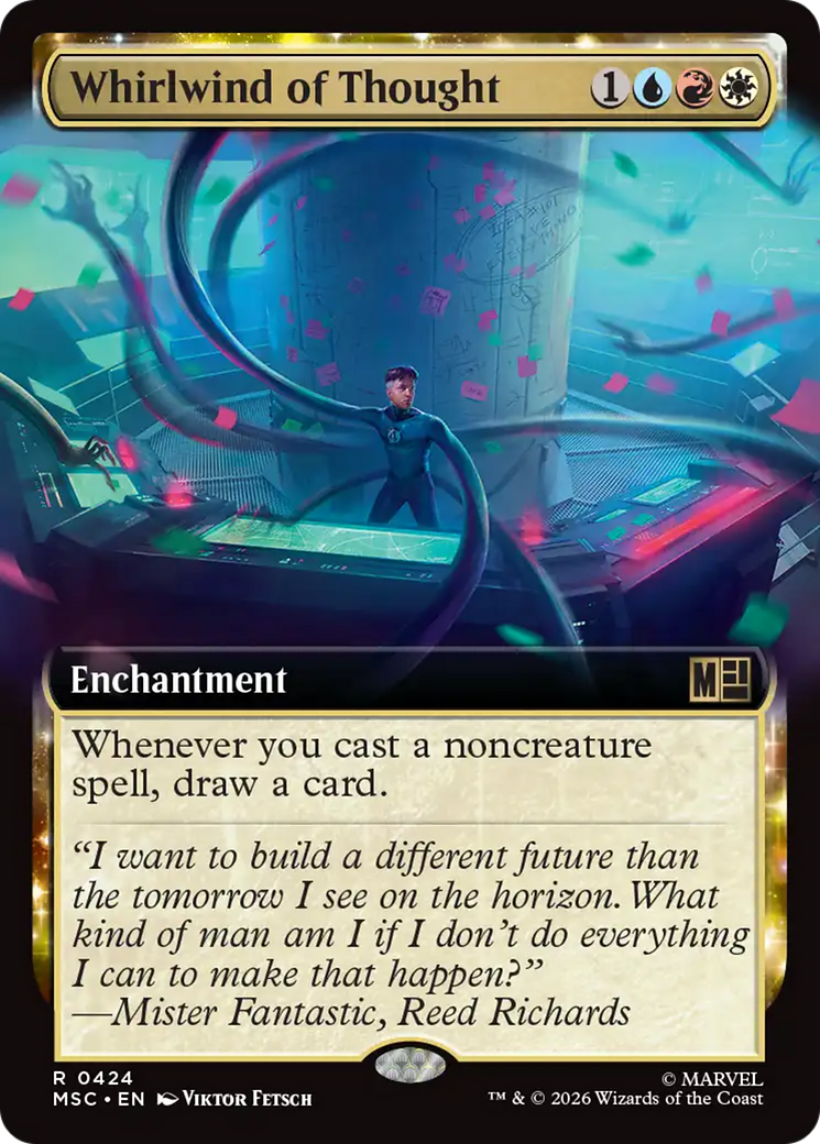 Whirlwind of Thought (Extended Art) [Marvel Super Heroes Commander] | Black Swamp Games