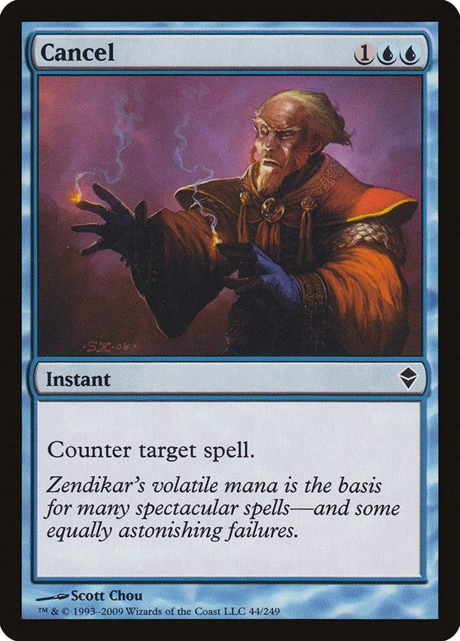 Cancel [Zendikar] | Black Swamp Games