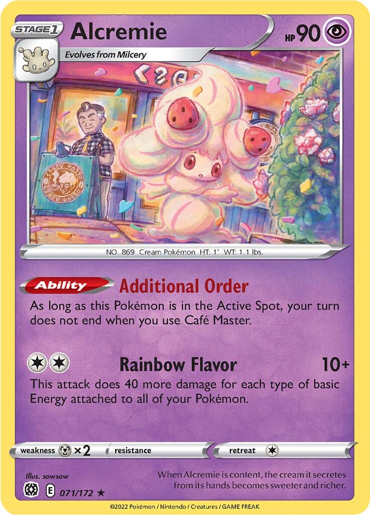 Alcremie (071/172) [Sword & Shield: Brilliant Stars] | Black Swamp Games