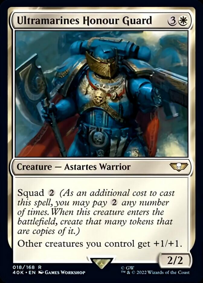 Ultramarines Honour Guard (Surge Foil) [Warhammer 40,000] | Black Swamp Games