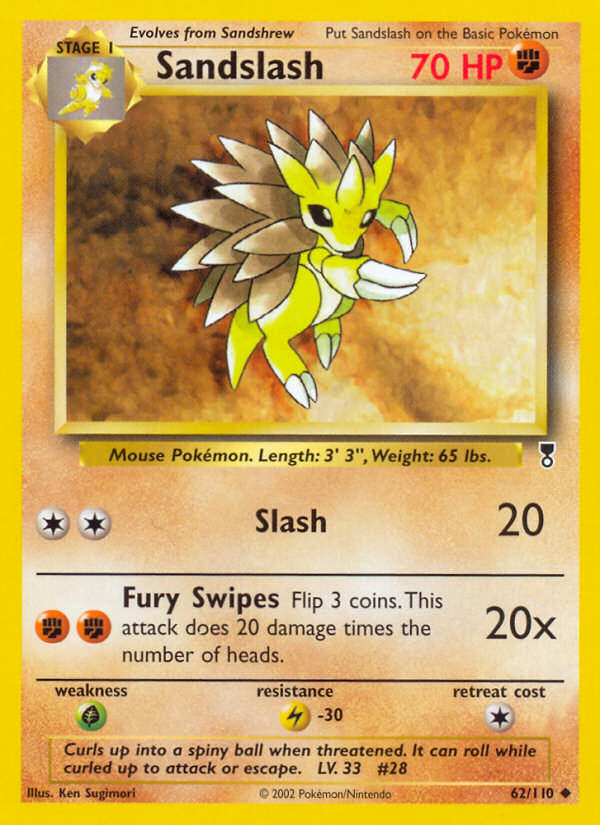 Sandslash (62/110) [Legendary Collection] | Black Swamp Games