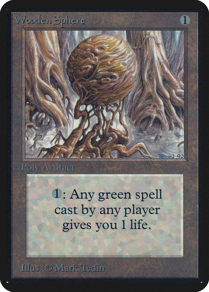 Wooden Sphere [Alpha Edition] | Black Swamp Games