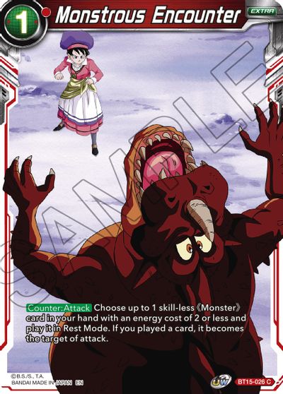 Monstrous Encounter (BT15-026) [Saiyan Showdown] | Black Swamp Games