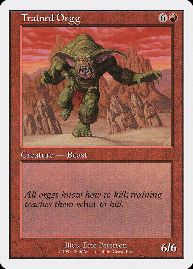 Trained Orgg [Starter 2000] | Black Swamp Games