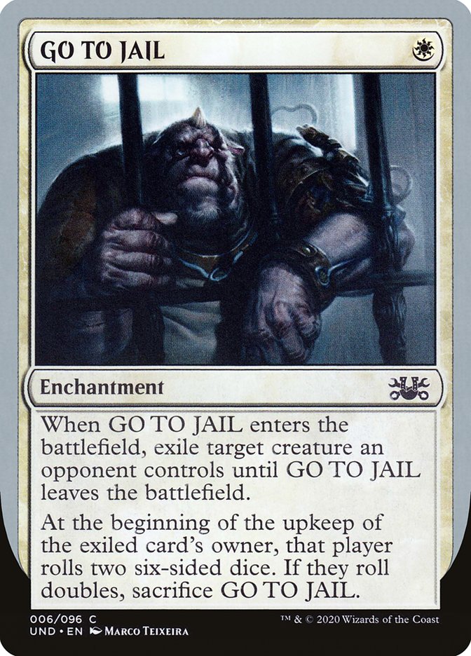 GO TO JAIL [Unsanctioned] | Black Swamp Games